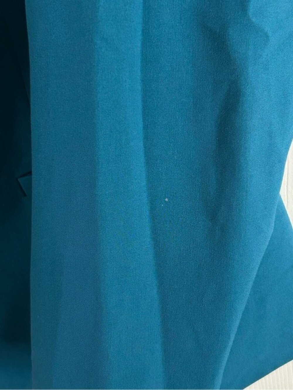 Lane Bryant Teal Single-Button Blazer Jacket Plus Sz 22 Flaws Read - Picture 7 of 16